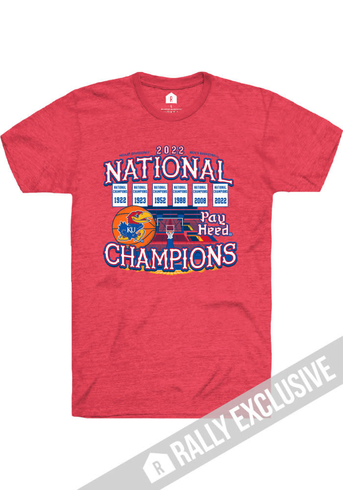 rally house ku championship shirts