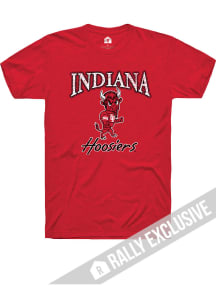 Indiana Hoosiers Red Rally Distressed Vault Short Sleeve T Shirt