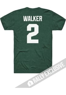 Tyson Walker Michigan State Spartans Green Basketball Short Sleeve Fashion Player T Shirt