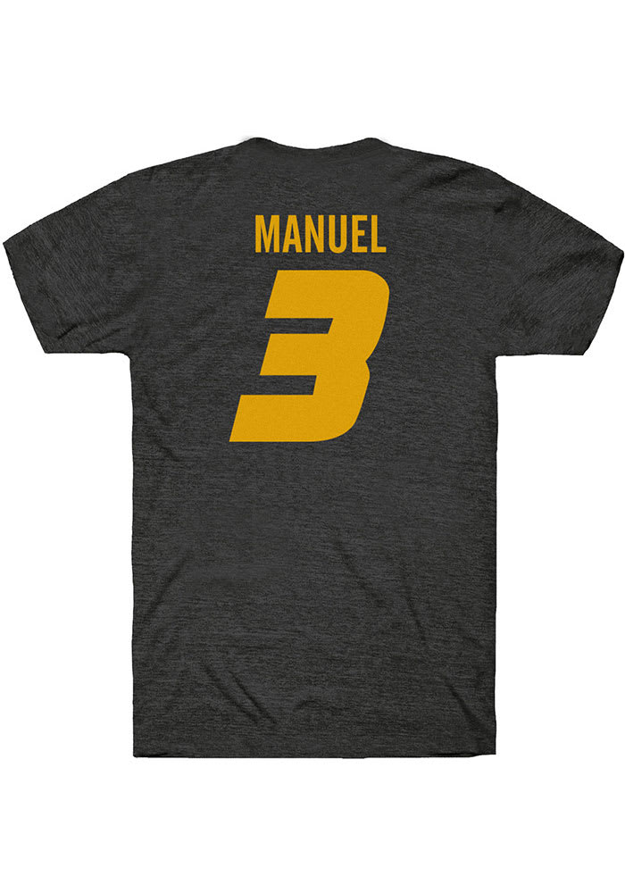 Martez Manuel Missouri Tigers Black Rally Player Name and Number Short Sleeve T Shirt