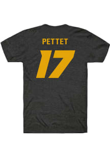 Grace Pettet Missouri Tigers Black Soccer Player Name And Number Short Sleeve Fashion Player T S..
