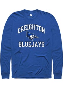 Rally Creighton Bluejays Blue Number One Long Sleeve T Shirt