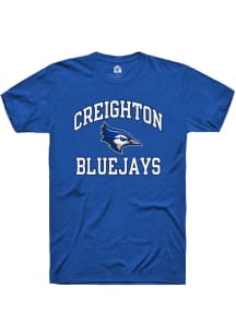 Rally Creighton Bluejays Blue Number One Short Sleeve T Shirt