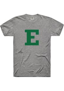 Rally Eastern Michigan Eagles Grey Primary Logo Short Sleeve Fashion T Shirt