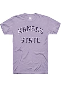 Rally K-State Wildcats Lavender Arch Name Short Sleeve T Shirt