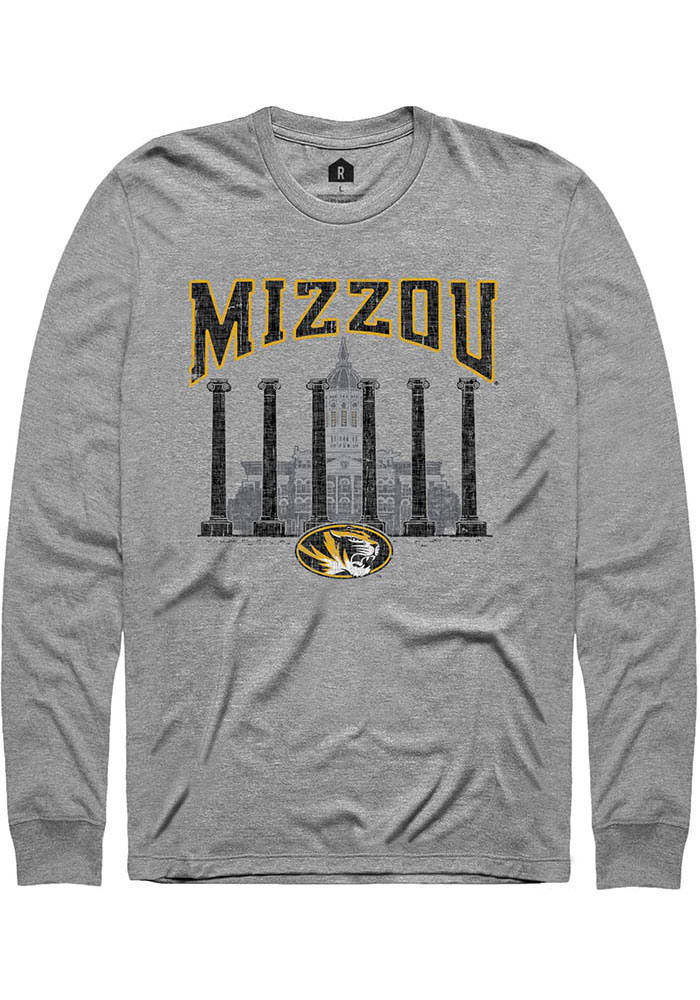 Nike Missouri Tigers Gold Core Wordmark Long Sleeve T Shirt