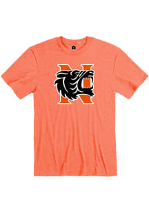Rally Norman High School Tigers Orange Primary Team Logo Short Sleeve Fashion T Shirt