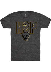 Rally Pitt Panthers Charcoal HTP Short Sleeve T Shirt