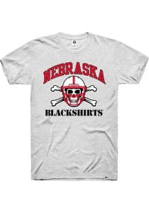 Rally Nebraska Cornhuskers Grey Triblend Short Sleeve Fashion T Shirt