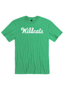 Rally K-State Wildcats Green Script Short Sleeve Fashion T Shirt