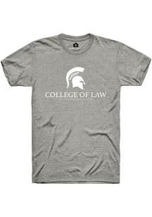 Rally Michigan State Spartans Grey College of Law Short Sleeve T Shirt