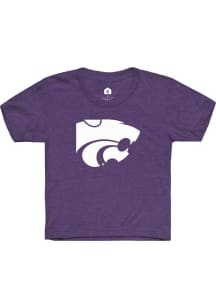 Rally K-State Wildcats Toddler Purple Powercat Short Sleeve T-Shirt