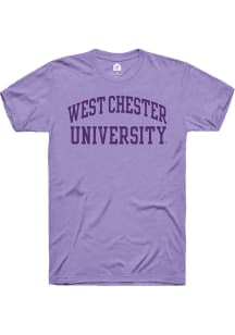 Rally West Chester Golden Rams Purple Arch Name Short Sleeve T Shirt