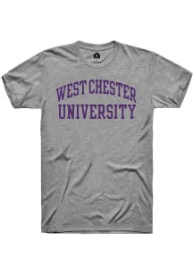 Rally West Chester Golden Rams Grey Arch Name Short Sleeve T Shirt
