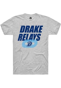 Rally Drake Bulldogs White Drake Relays Short Sleeve T Shirt