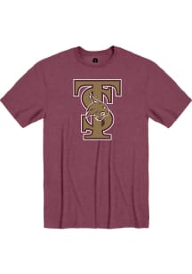 Rally Texas State Bobcats Maroon Softstyle Alternate Logo Short Sleeve Fashion T Shirt