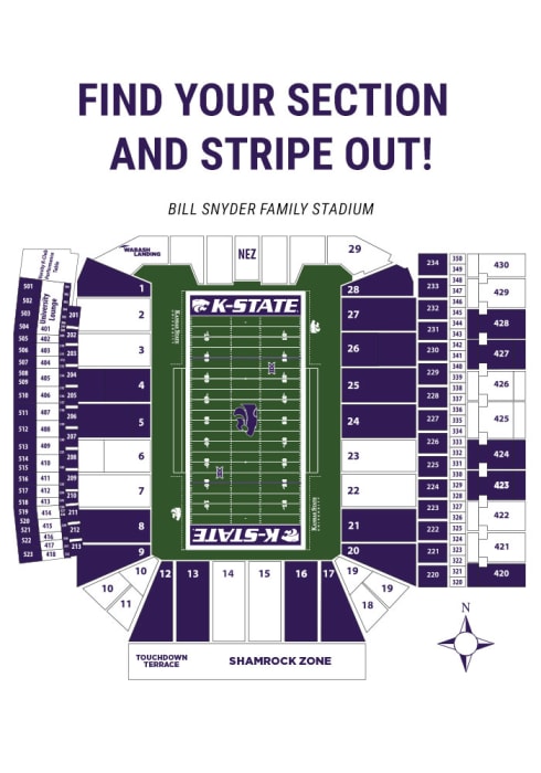 Bill Snyder Family Stadium Seating Chart