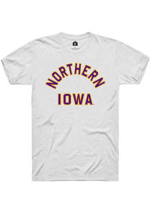 Rally Northern Iowa Panthers White Arch Name Short Sleeve T Shirt