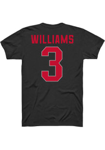 Miyan Williams Rally Mens Black Ohio State Buckeyes Player Player T Shirt