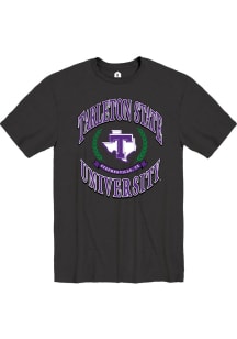 Rally Tarleton State Texans Black Softstyle Seal Short Sleeve Fashion T Shirt