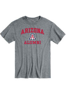 Arizona Wildcats Charcoal Alumni Number One Short Sleeve T Shirt