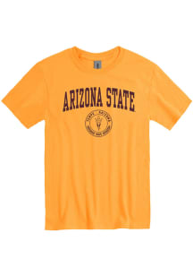 Arizona State Sun Devils Gold Seal Short Sleeve T Shirt