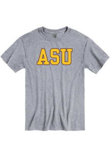 Arizona State Sun Devils Grey Rally Loud Logo Short Sleeve T Shirt