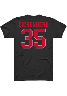 Tommy Eichenberg Ohio State Buckeyes Black Player Short Sleeve Player T Shirt