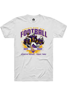Rally Prairie View A&amp;M Panthers White Football Short Sleeve T Shirt