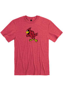 Rally Benton Cardinals Red Primary Team Logo Short Sleeve Fashion T Shirt