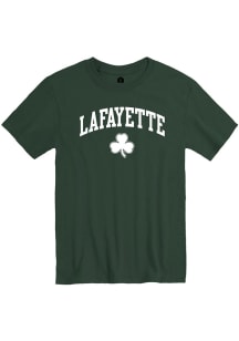 Rally Lafayette Fighting Irish Green Arch Mascot Short Sleeve T Shirt