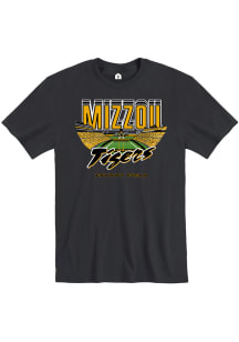 Rally Missouri Tigers Black Faurot Field Short Sleeve T Shirt
