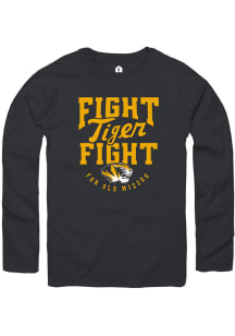 Rally Missouri Tigers Black Fight for Old Mizzou Long Sleeve T Shirt