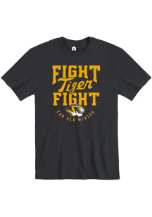 Rally Missouri Tigers Black Fight for Old Mizzou Short Sleeve T Shirt