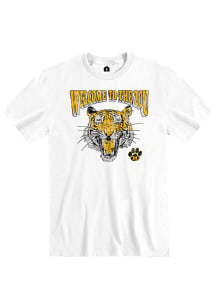 Rally Missouri Tigers White Tiger Zou Short Sleeve Fashion T Shirt