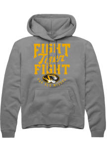Rally Missouri Tigers Mens Charcoal Fight for Old Mizzou Fashion Hood