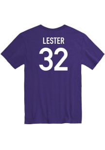 Imani Lester Rally Mens Purple K-State Wildcats Basketball Name And Number Player T Shirt