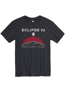 Rally Indiana Hoosiers Black 2024 Eclipse Short Sleeve T Shirt