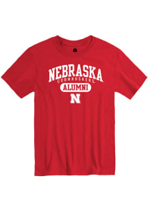 Nebraska Cornhuskers Red Rally Alumni Pill Short Sleeve T Shirt