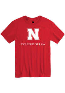 Rally Nebraska Cornhuskers Red School of Law Short Sleeve T Shirt
