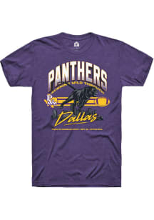 Rally Prairie View A&amp;M Panthers Purple Running Wild Through Dallas Short Sleeve T Shirt