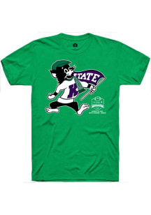 K-State Wildcats Green Rally Irish Willie Short Sleeve T Shirt