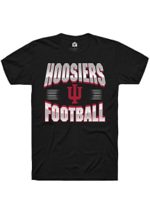 Indiana Hoosiers  Rally Sport Drop Football Number One Short Sleeve T Shirt