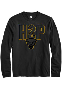 Mens Pitt Panthers Black Rally Arch Name H2P Tee