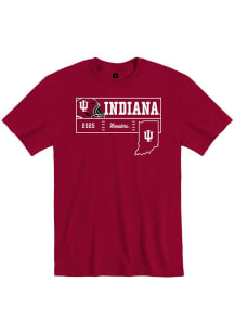 Indiana Hoosiers Cardinal Rally 2025 Football Schedule Short Sleeve T Shirt
