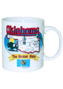Oklahoma State Map Mug