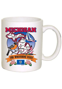 Michigan State Map Mug