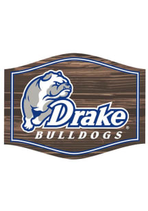 Drake Bulldogs Artwood Magnet
