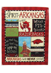 Arkansas Razorbacks 4x5 Canvas Magnet