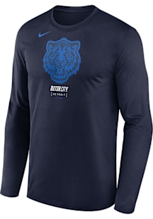 Nike Detroit Tigers Navy Blue City Connect Long Sleeve T-Shirt